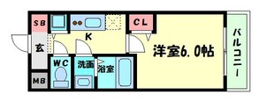 プレサンス玉造駅前の物件間取画像